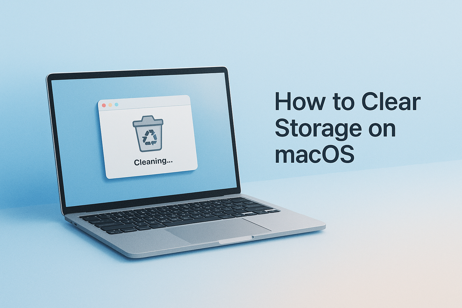 How to Clear Storage on macOS