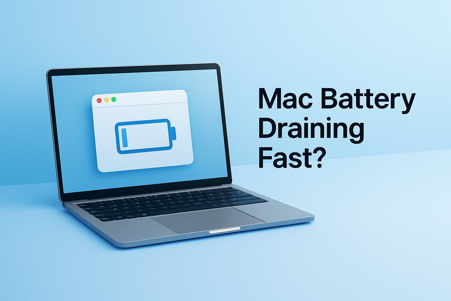 Mac Battery Draining Fast? Try This Method