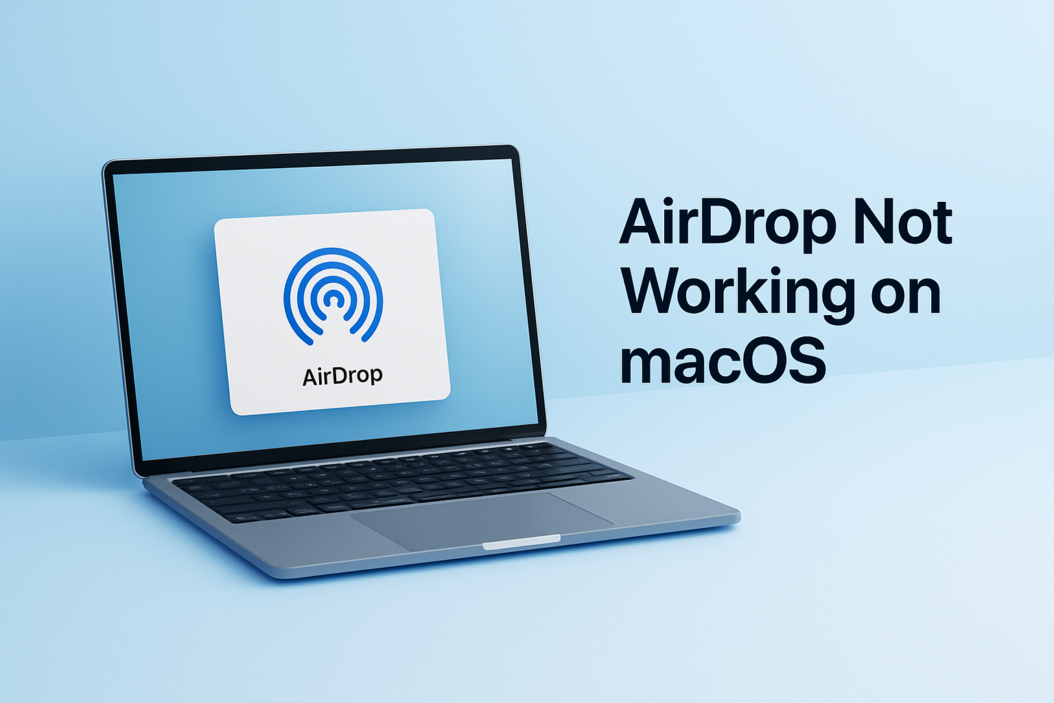 AirDrop Not Working on macOS? Fix It Fast