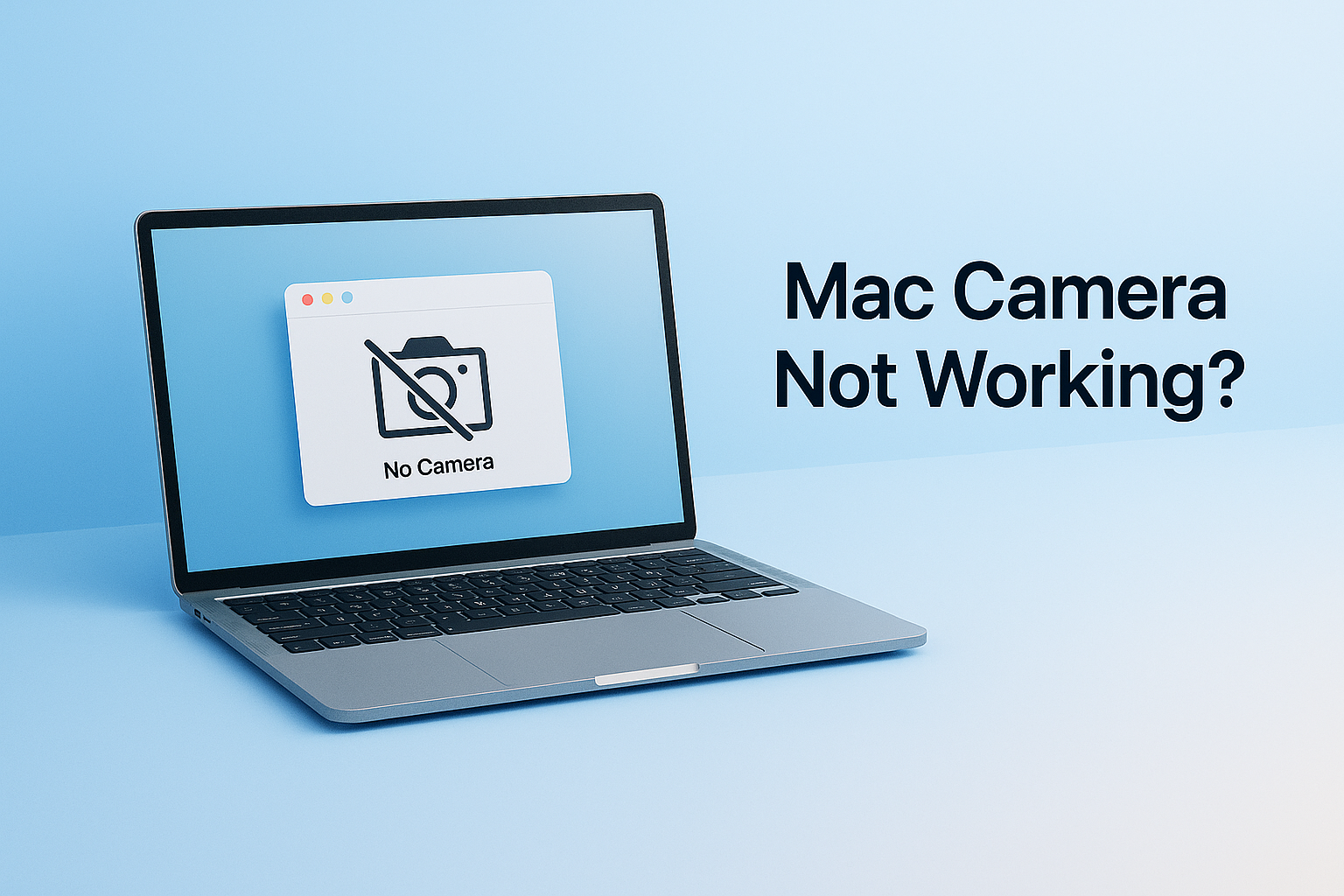 Mac Camera Not Working? Here’s the Fix